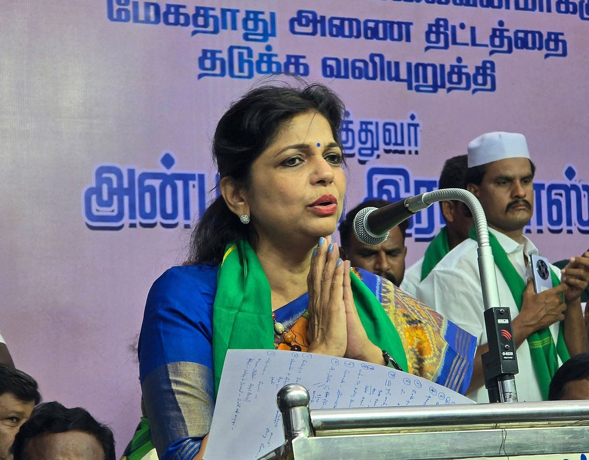 பரப்புரைக் கூட்டத்தில் சௌமியா அன்புமணி