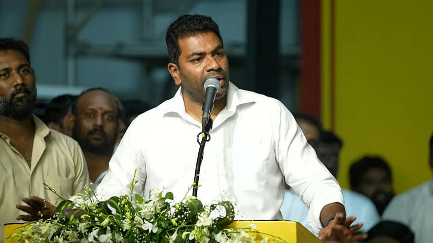 ``அதிமுக-வை எடப்பாடி பழனிசாமியின் மகன் மிதுன்தான் கட்டுப்படுத்துகிறார் - அமைச்சர் ஆதவ் அர்ஜுனா
