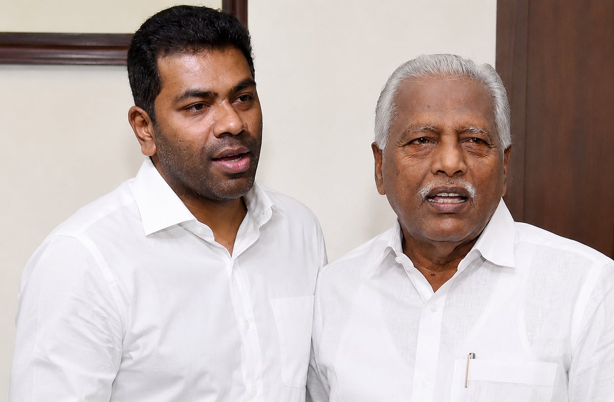 `வாய்ப்பு கிடைக்கும் இடத்துக்கெல்லாம் ஓடியவர்தான் ஆதவ் அர்ஜுனா; இனியும் அவர்... - கே.பி.முனுசாமி 