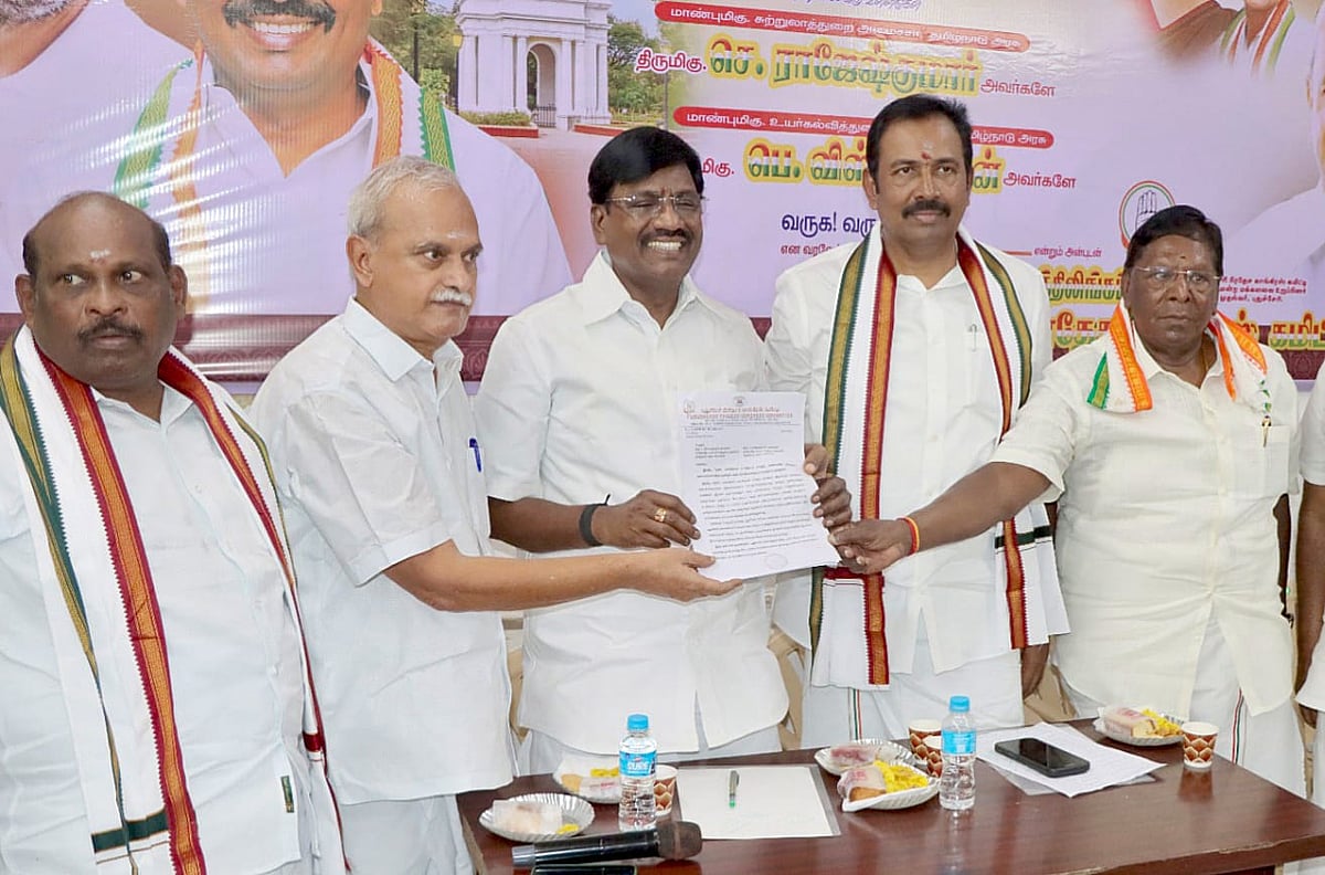 ``அனுமனாக `ராமபிரான்’ ஜோசப் விஜய்யிடம் சேர்ப்போம்!’’ - சம்பவம் செய்த தமிழக காங்கிரஸ் அமைச்சர்கள்!