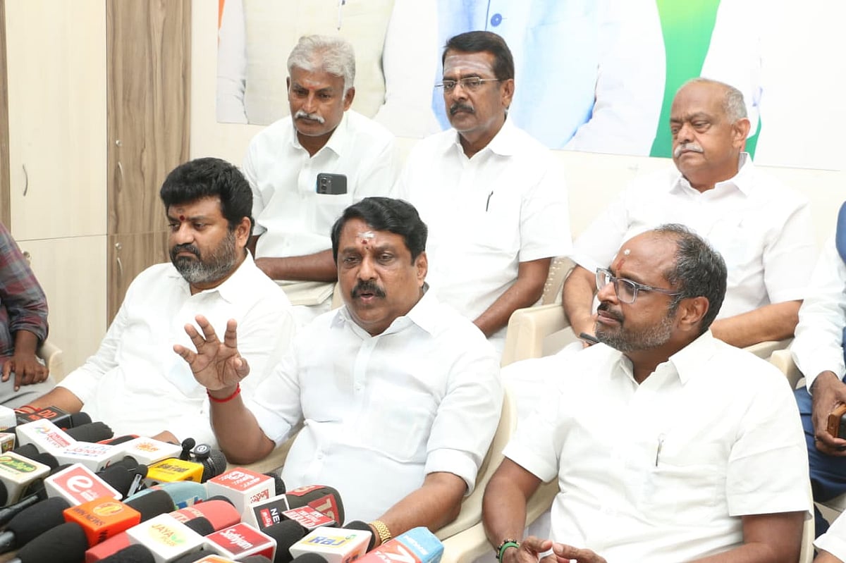 `கோயில் நிலத்தை முதல்வர் விஜய் தனக்கு வேண்டியவர்களுக்கு கொடுத்திருக்கிறார்’- குற்றம்சாட்டும் நயினார்