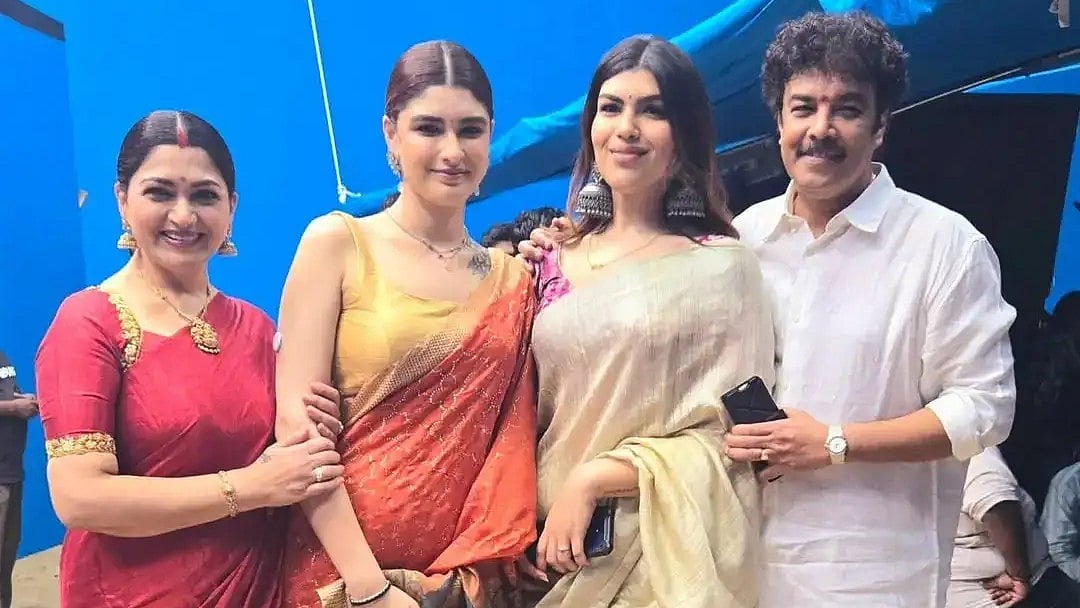 குஷ்புவின் குடும்பம் 
