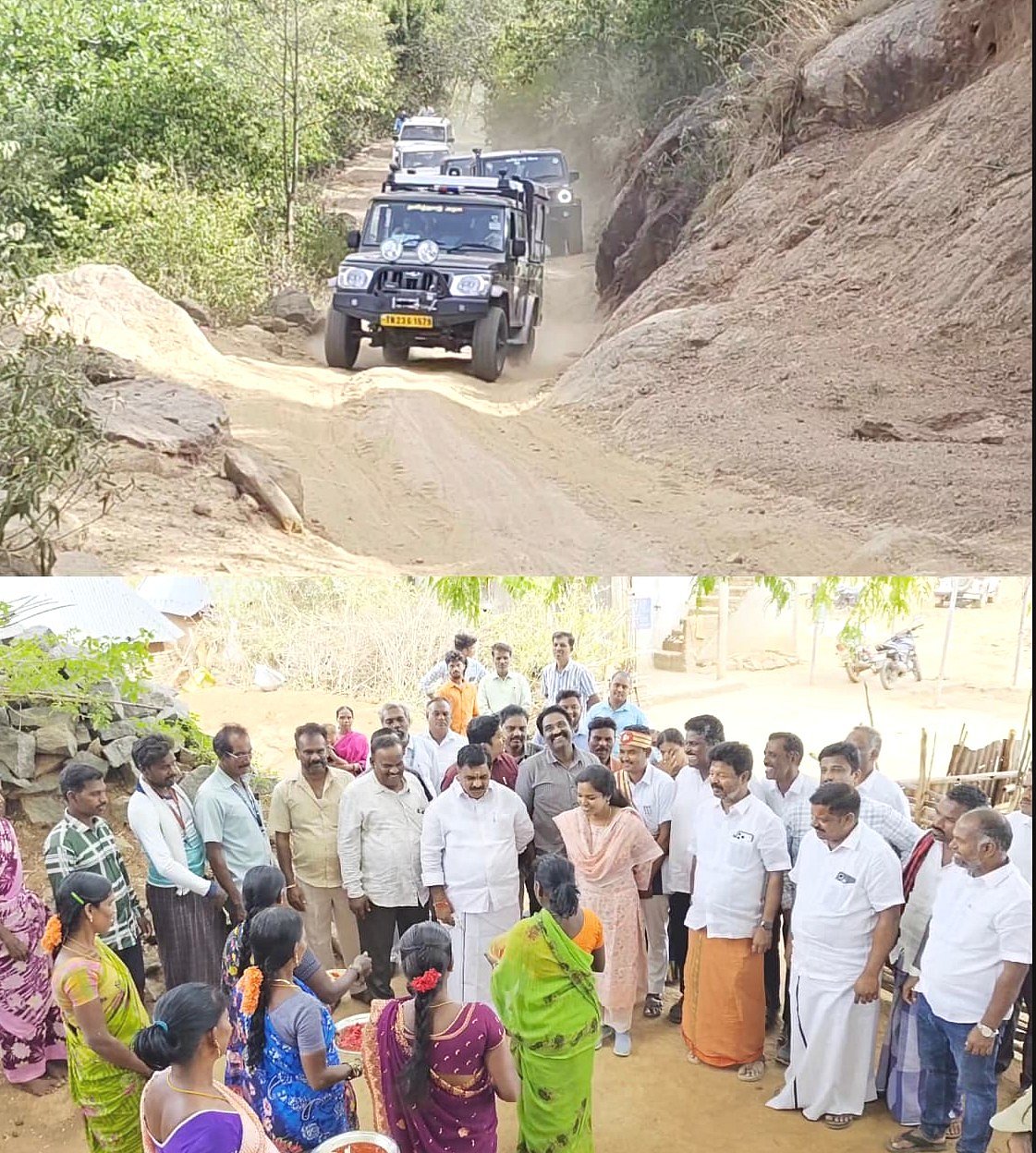 மாவட்ட ஆட்சியர் லீலா அலெக்ஸ் ஆய்வு