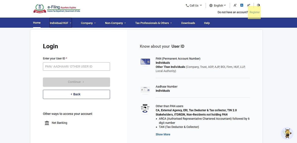 ITR Filing - வழிகாட்டி