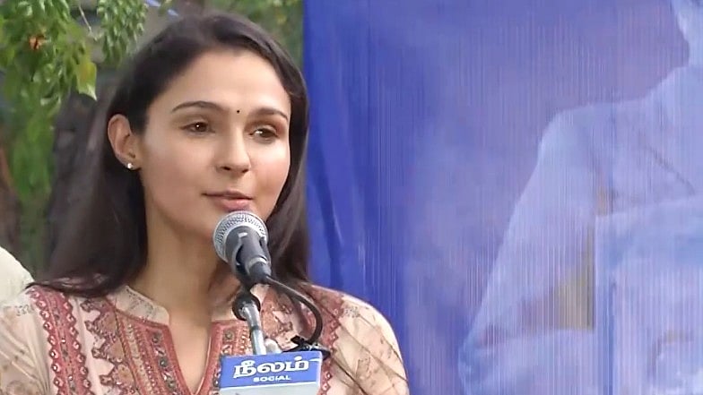 Ban NEET போராட்டம்: ``இதுதான் என் முதல் போராட்டம் - நடிகை ஆண்ட்ரியா