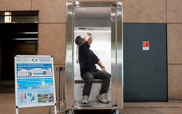 Human fridge: ஜப்பான்