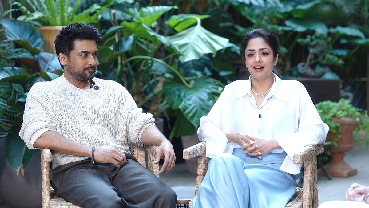 Suriya - Jyothika: "நாங்கள் வீட்டில் திரைப்படங்களைப் பற்றிப் பேசுவதில்லை!" - சூர்யா - ஜோதிகா