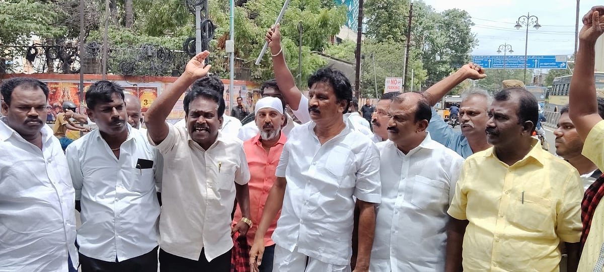 உதயநிதி ஸ்டாலின் கைது! நெல்லையில் வெடித்த போராட்டம்.!