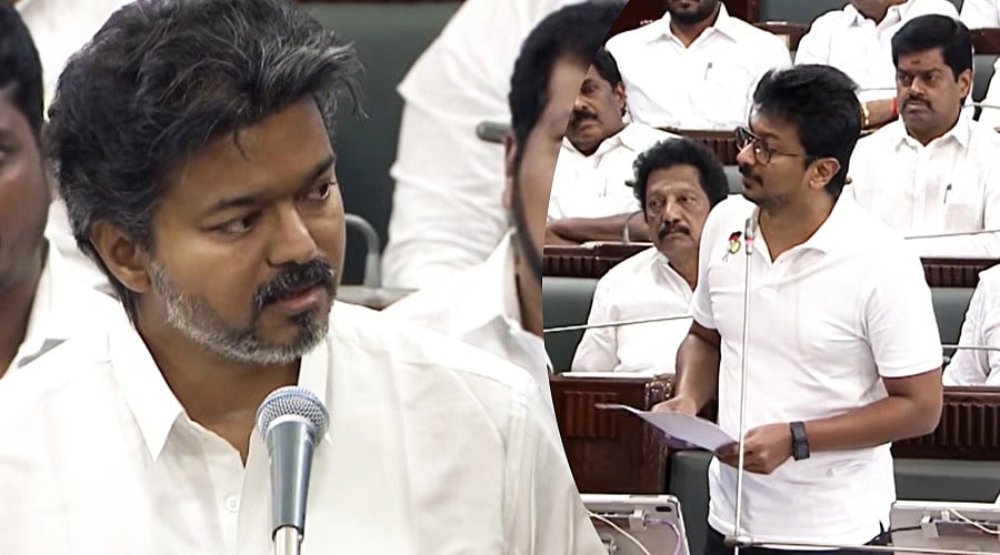 `பேப்பர் படித்திருந்தாலே விஷயம் தெரிந்திருக்கும்' ; `பேப்பர் படித்தால் மட்டும் போதாது' -  விஜய் vs உதயநிதி| Live