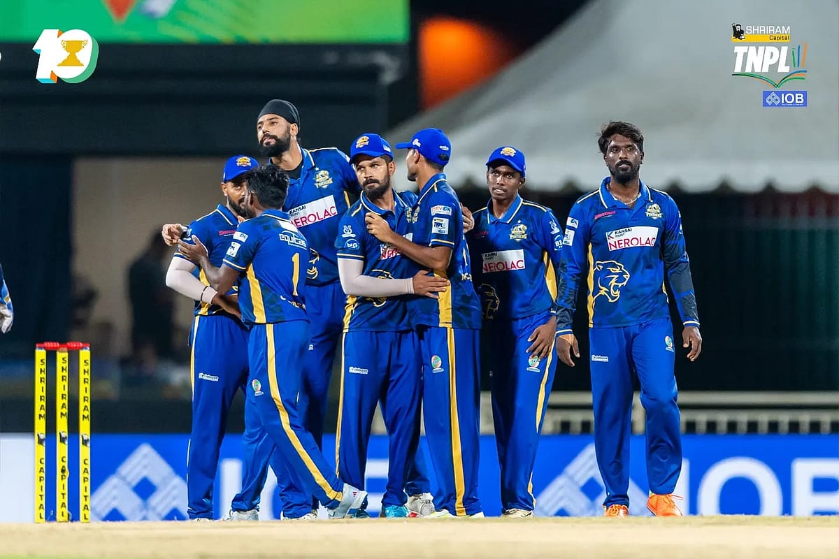 TNPL 2026: ப்ளே ஆஃப்ஸ்-க்குள் நுழைந்தன மதுரை பாந்தர்ஸ், திருப்பூர் தமிழன்ஸ் அணிகள்!