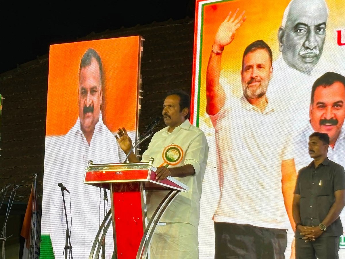 "ராகுல்தான் பிரதமர்; தவெக உடன்படாவிட்டால் ராஜினாமா செய்வோம்"- காங்கிரஸ் அமைச்சர் ராஜேஷ்குமார் சபதம்!