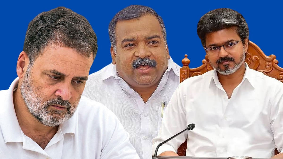 `சரியும் ராகுல் பிம்பம்; திக்குமுக்காடும் காங்கிரஸ்?' மாணிக்கம் தாகூர், விஜய் சந்திப்பு; பின்னணி!