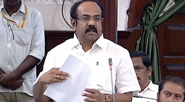 காமராஜருக்கு மெரினாவில் இடம் மறுக்கப்பட்டதா? - காங்கிரஸ் MLA குற்றசாட்டிற்கு தங்கம் தென்னரசு பதிலடி