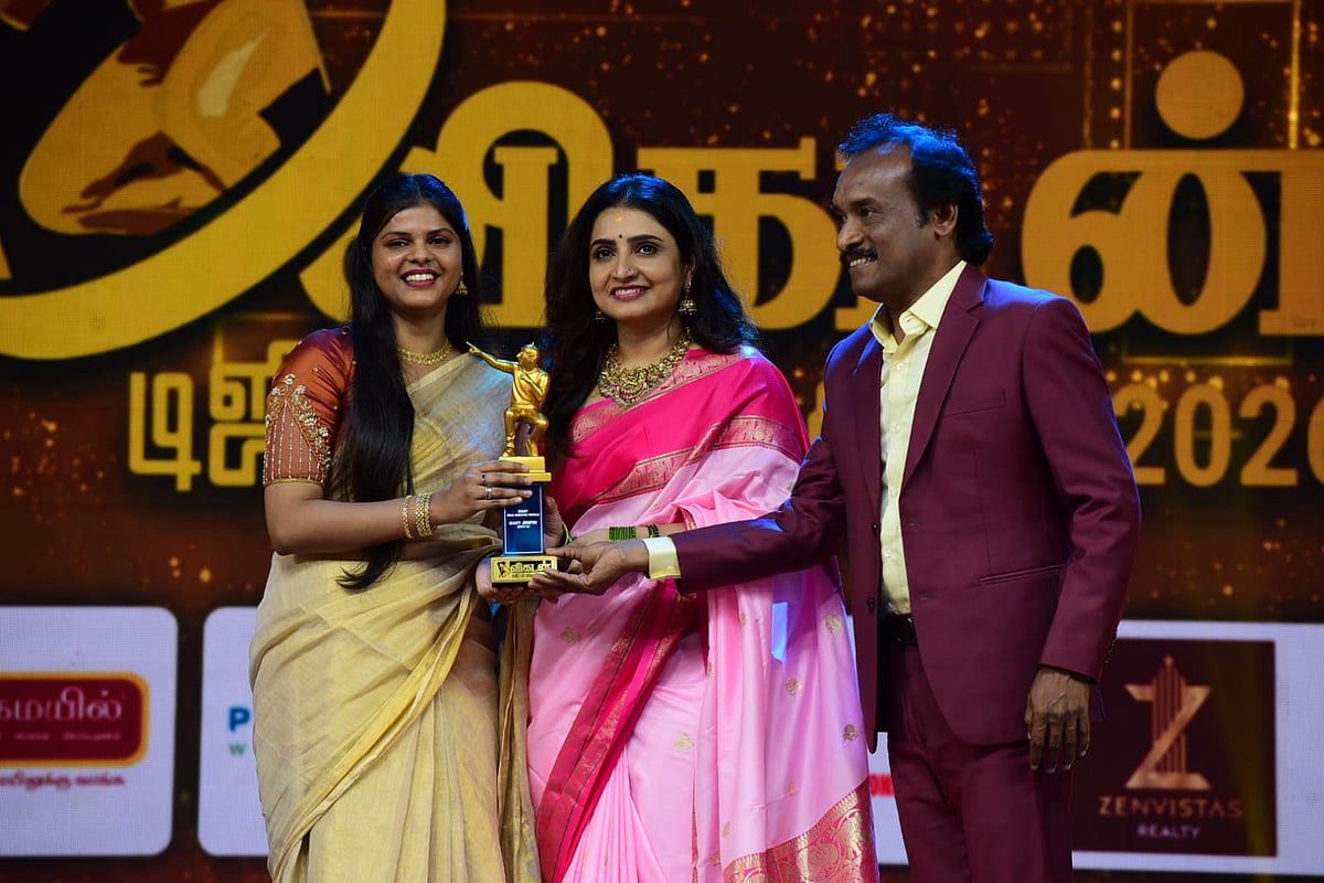Vikatan Digital Awards 2026: ``போன வருடம் நாமினேஷன்ல இருந்தேன்; இந்த வருடம் வாங்கிட்டேன் - ஜெனி