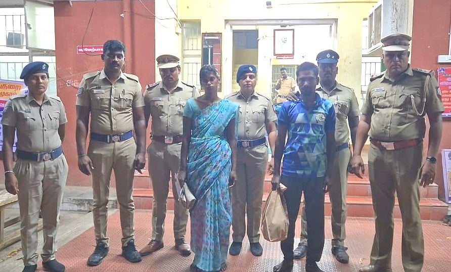 சிறையில் அடைக்க அழைத்துச் சென்ற போலீஸார்...