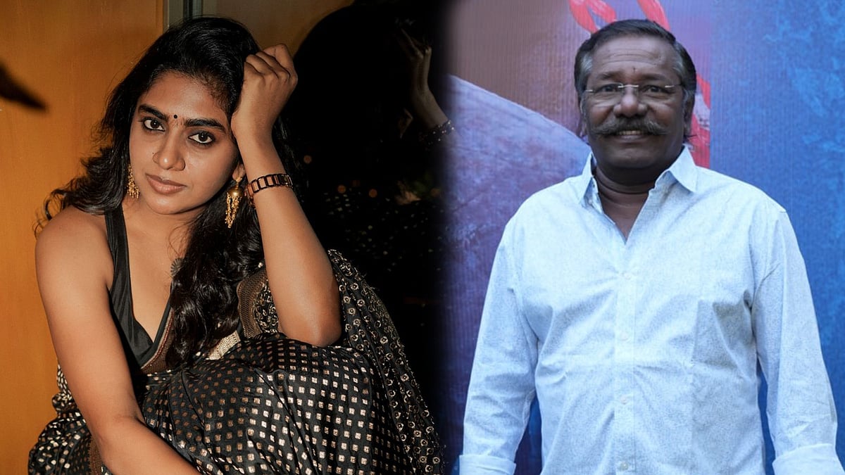 என்ன விலை: ``என் நடிப்பை பார்த்து நிமிஷா சஜயன் எனக்கு முத்தம் கொடுத்தாங்க - நடிகர் கருணாஸ்