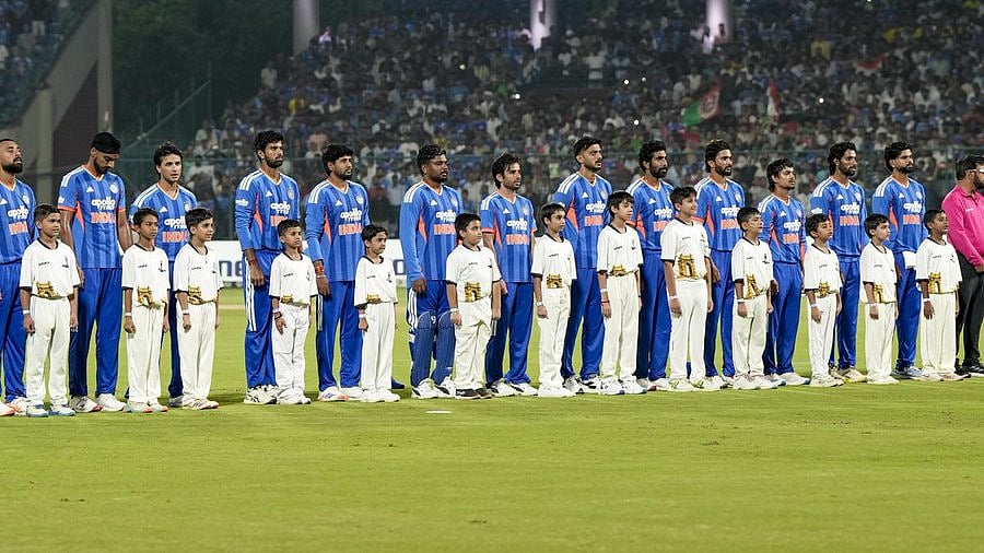 தேசிய கீதத்துக்கு முன் வந்தே மாதரம் -  இந்தியா, ஆப்கன் போட்டியில் நடந்த மாற்றம்!