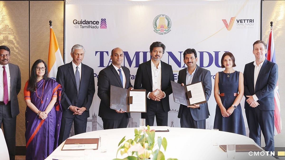CM Vijay: தமிழகத்தில் ரூ. 11,000 கோடி முதலீடு - முதல்வர் விஜய் முன்னிலையில் லண்டனில் ஒப்பந்தம்