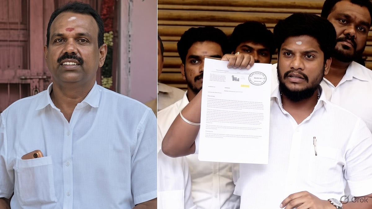 ஶ்ரீரங்கம் கோயில் நில விவகாரம்: ``நீதிமன்றம் உரிய நடவடிக்கை எடுக்கும்" - திமுக பிரமுகர் ராம்குமார்