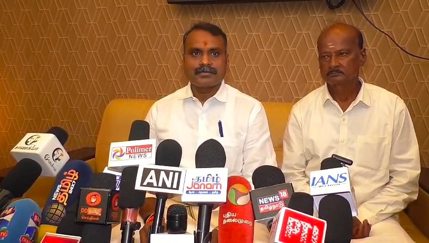 `இன்னும் பழைய அரசாங்கத்தையே குறைச் சொல்லிக்கொண்டிருப்பதில் நியாயமில்லை - விஜய்யை சாடிய எல்.முருகன்