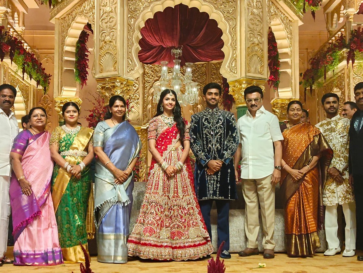 ஸ்டாலின், எடப்பாடி முதல் சூர்யா, கார்த்திக் வரை; பிரபலங்கள் குவிந்த திருமண விழா; பின்னணி என்ன?