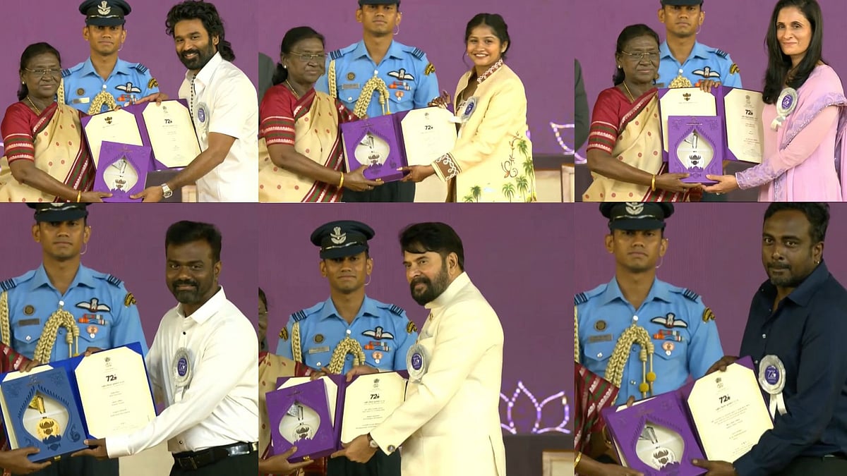 72nd National Awards: தனுஷ் முதல் மம்மூட்டி வரை; தேசிய விருது பெற்ற பிரபலங்கள்!