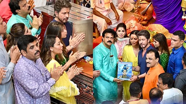 குடும்பத்துடன் ஷாருக்கான்
