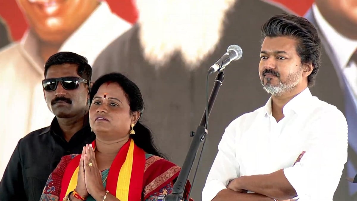 குமரவேலை ஆதரித்து முதல்வர் விஜய் பரப்புரை