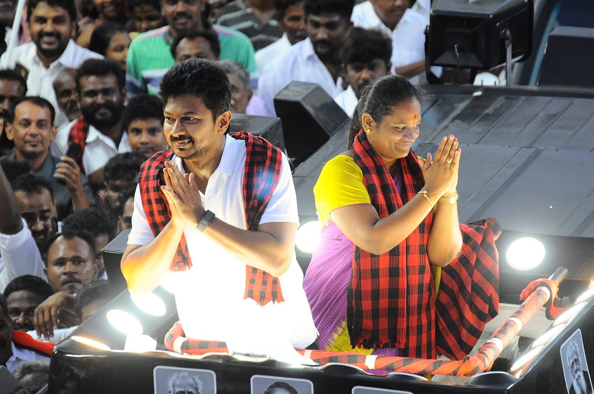 தாராபுரம்: 30 நிமிடங்களில் 32 முறை திமுக என்று பேசியிருக்கிறார் முதல்வர் - உதயநிதி காட்டம்