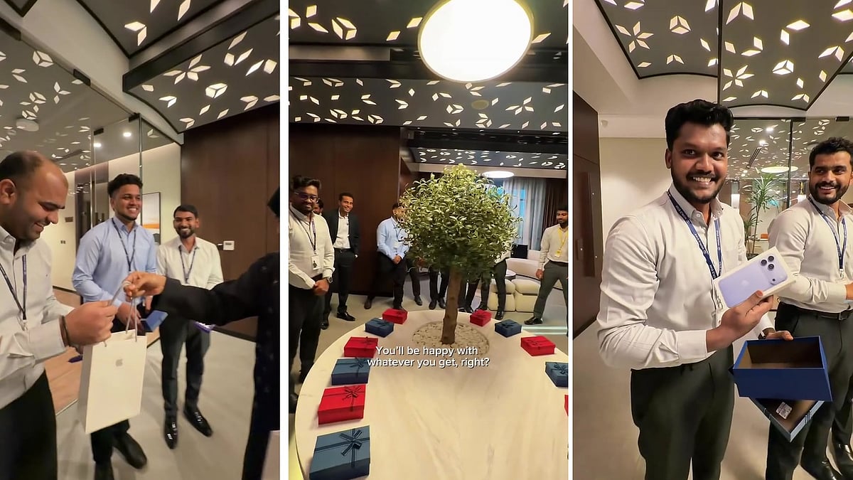 “First சாக்லேட் ... Next ஐபோன்” -  ஊழியர்களுக்கு பரிசளித்து நெகிழ வைத்த UAE நிறுவனம்!
