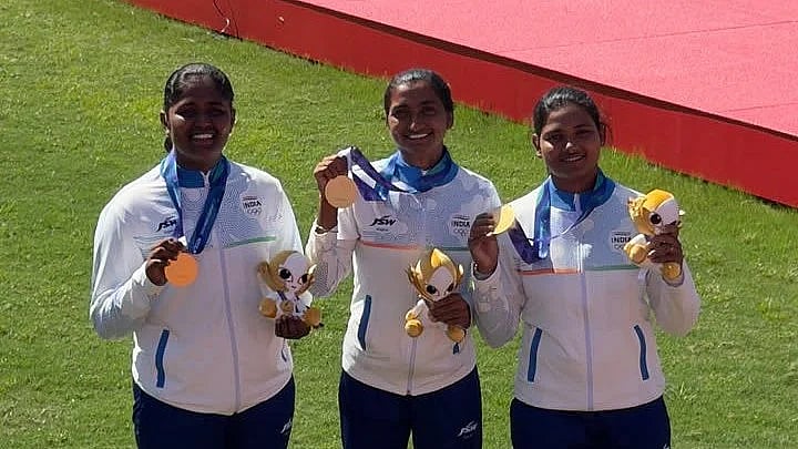 Asian Games: Recurve வில்வித்தையில் முதல் தங்கம்; 44 ஆண்டு கால கொரிய ஆதிக்கத்துக்கு இந்தியா முடிவுரை