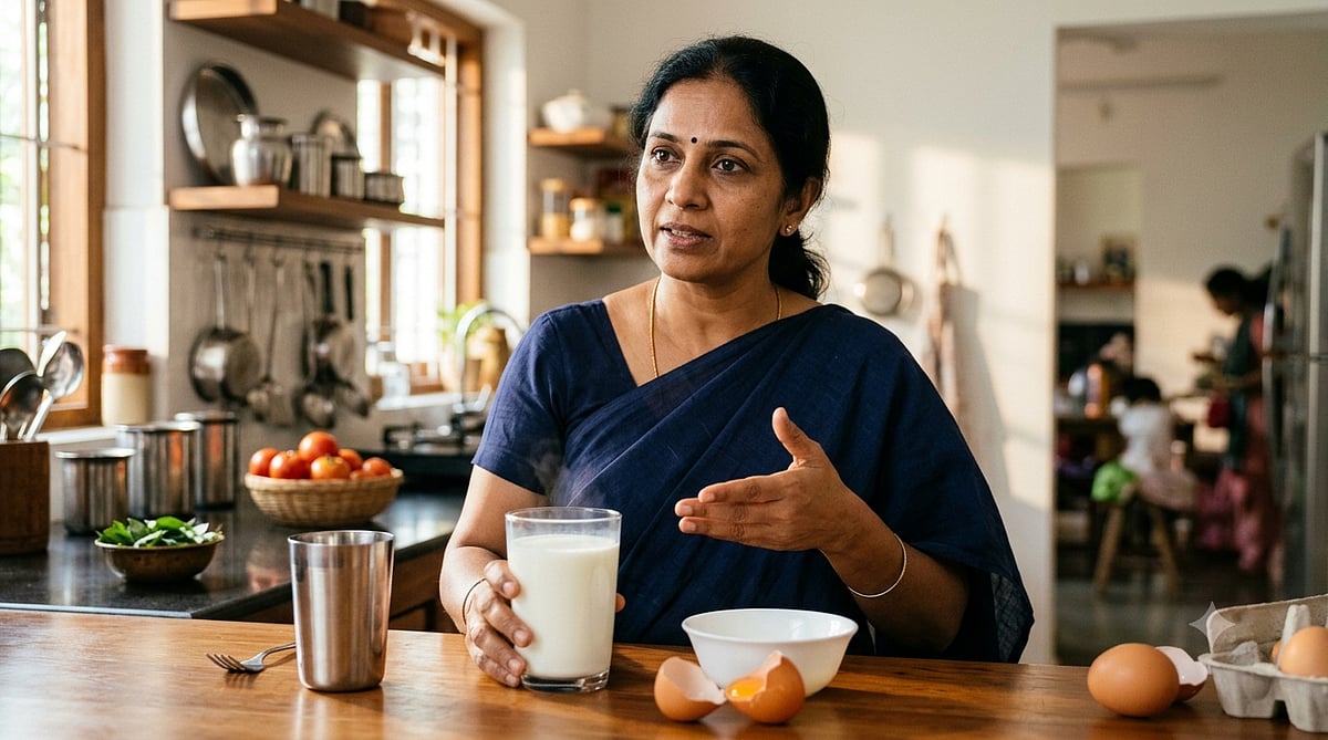 Doctor Vikatan: பசும்பாலில் பச்சை முட்டையைக் கலந்து குடித்தால் உடல் வலிமை பெறுமா?