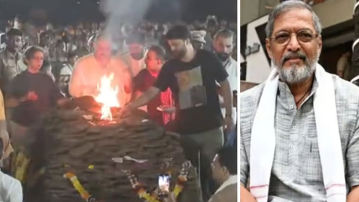 மறைந்த நடிகர் நானா படேகர் உடல் இரவில் அரசு மரியாதையுடன் புனே பண்ணை வீட்டில் தகனம்