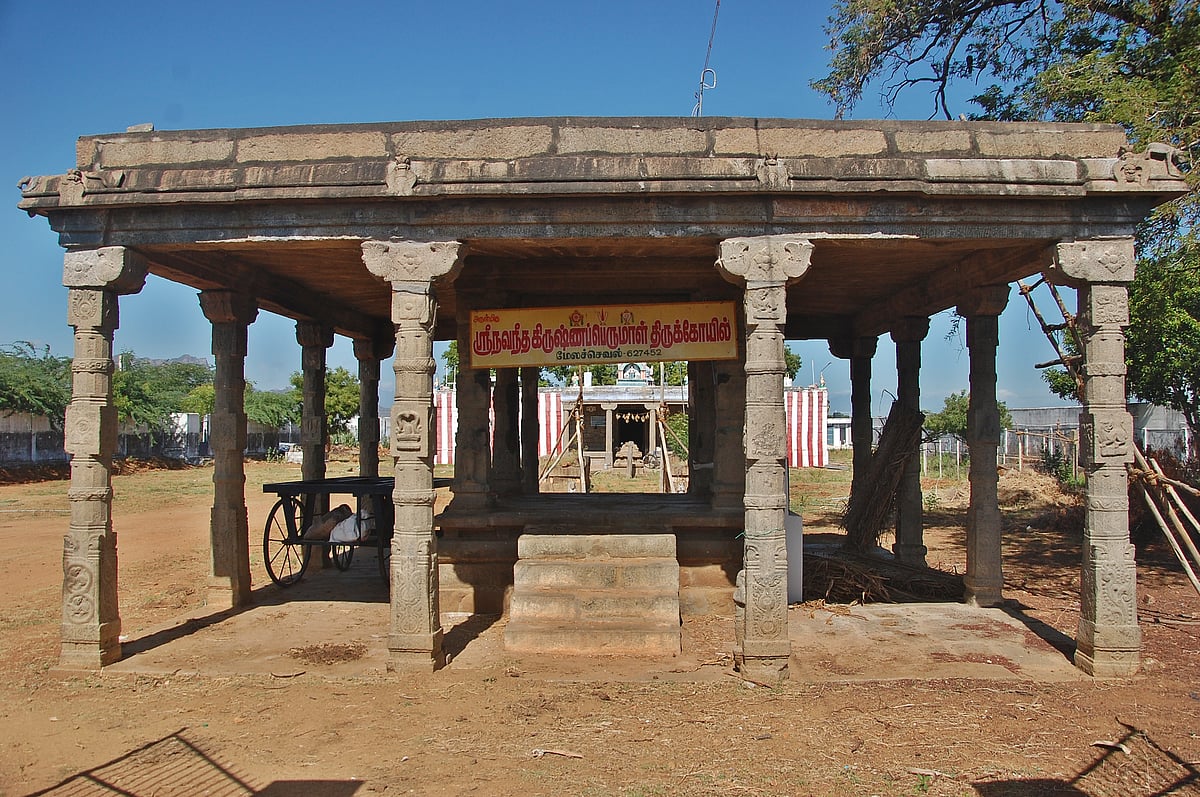 நெல்லை: சாளக்ராமம் கல் திருமேனியிடன் குழந்தை வடிவில் அருளும் ஸ்ரீ கிருஷ்ணப் பெருமாள் | Photo Album