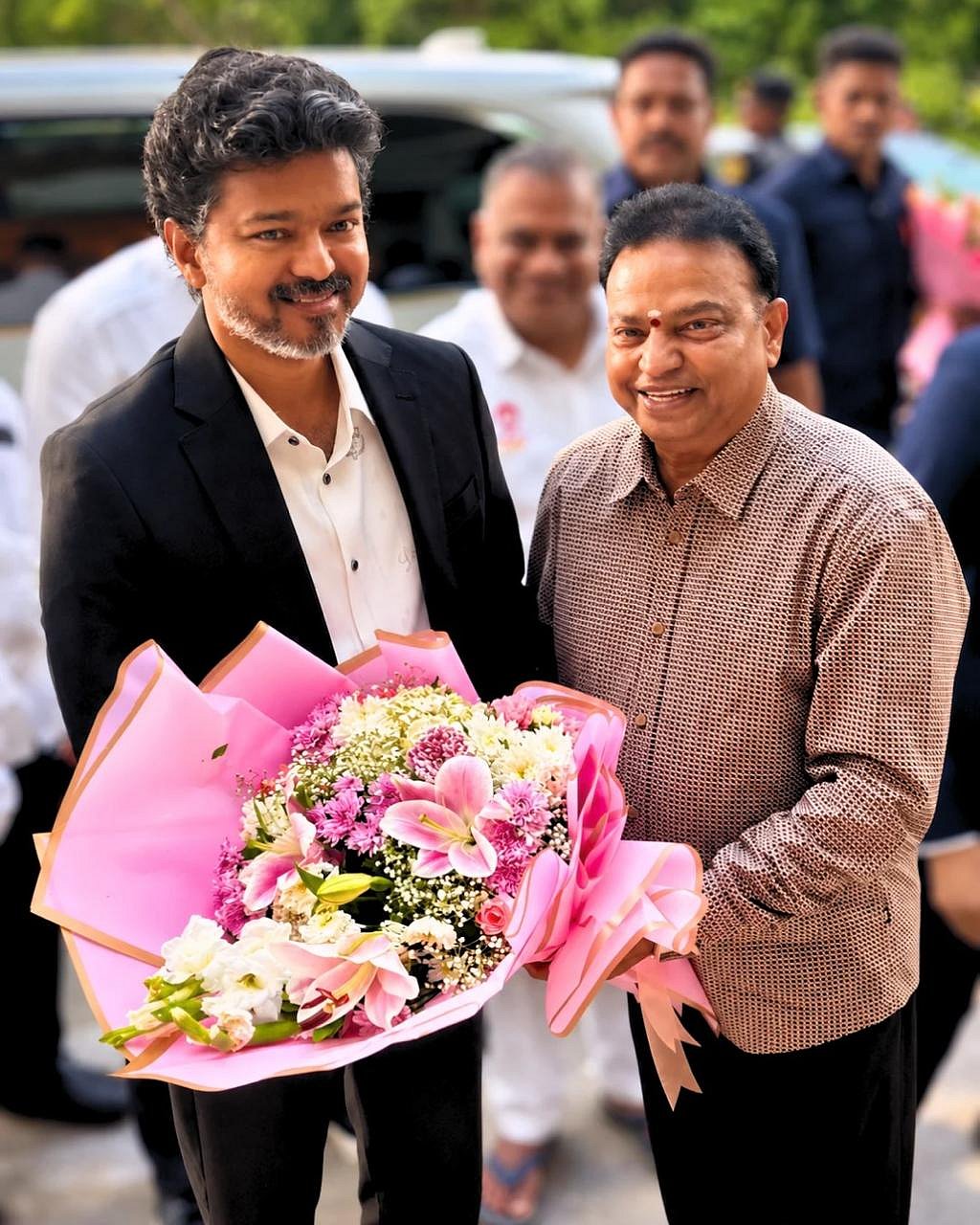 ஐசரி கணேஷ் - முதல்வர் விஜய்
