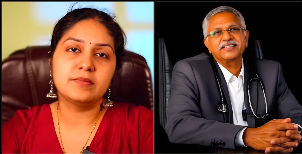மருத்துவர்கள் சரண்யா, கிஷோர்
