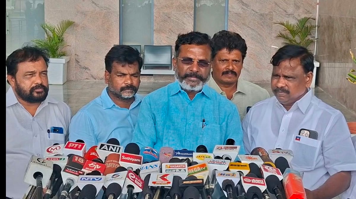திருச்சி: விலைவாசி உயர்வைக் கட்டுப்படுத்த வேண்டும்! - தொல்.திருமாவளவன் கோரிக்கை 