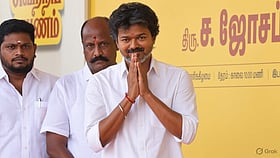 ஆயுத பூஜை: ``உழைப்பின் உயர்வையும், தொழிலின் மேன்மையையும் போற்றும்" - முதல்வர் விஜய் வாழ்த்து