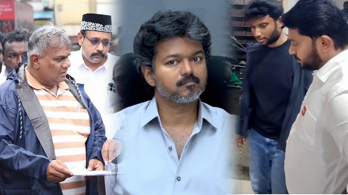 Chennai : எச்சரித்த முதல்வர் தரப்பு; மழையில் இறங்கிய தவெக அமைச்சர்கள்! - பின்னணி என்ன?