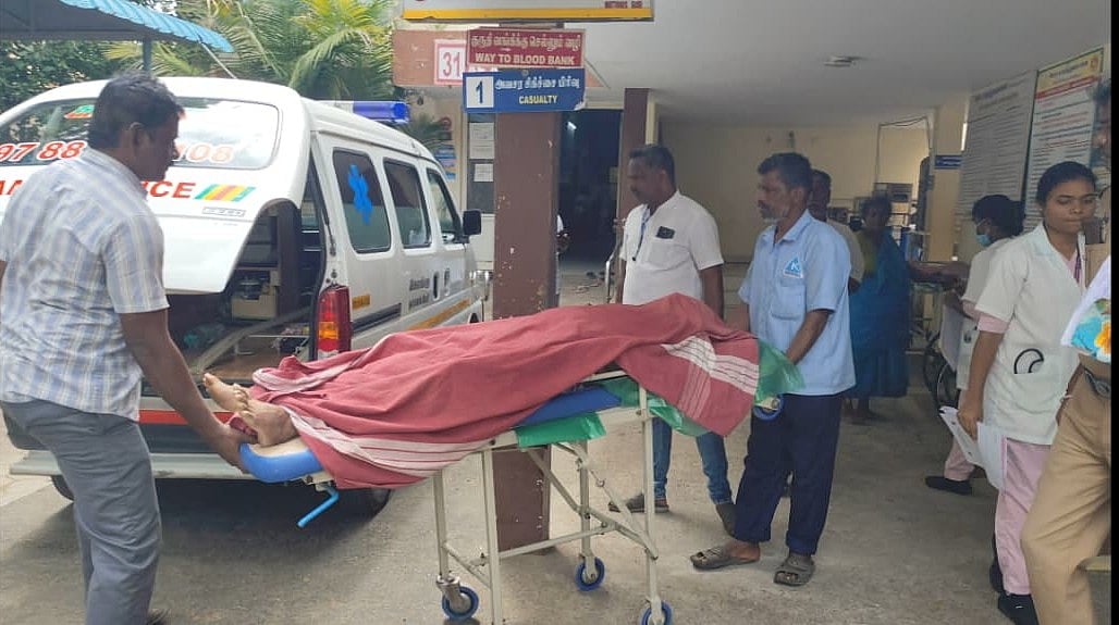 உயிரிழந்த சண்முகம் 