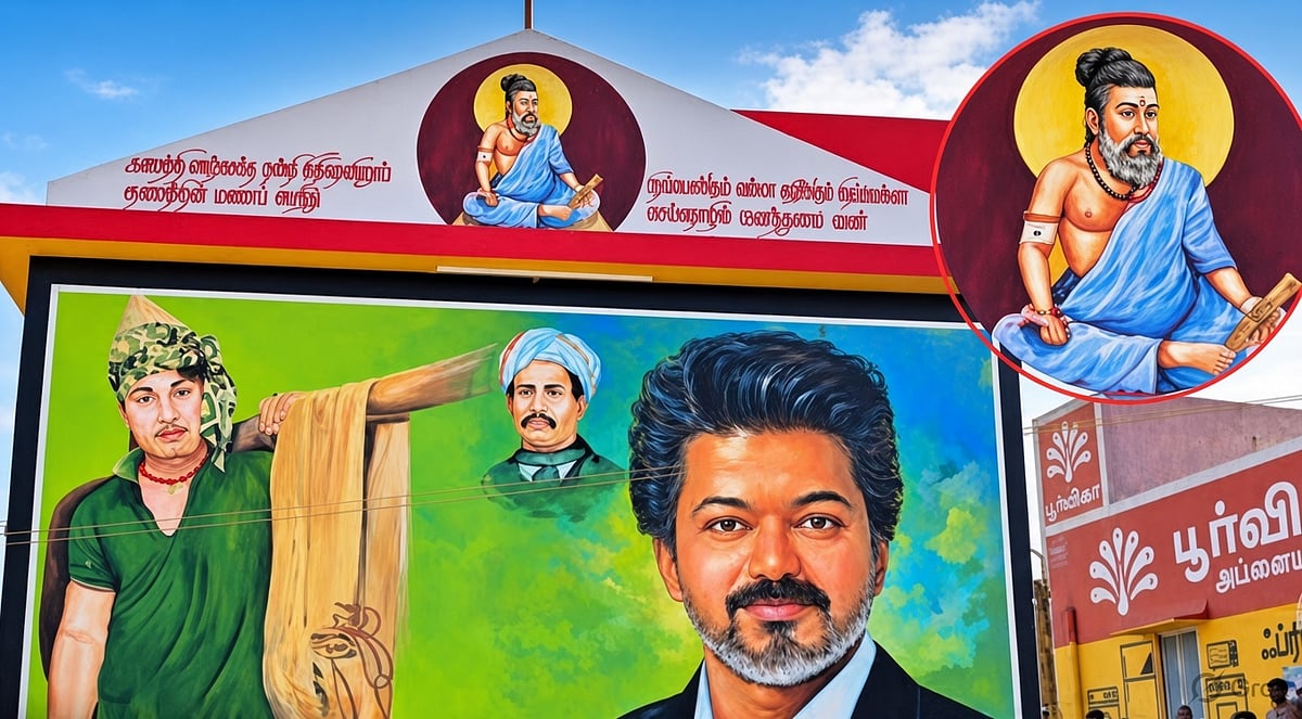 திருநீறு, ருத்ராட்சையுடன் திருவள்ளுவர் ஓவியம்; திருப்பரங்குன்றம் விவகாரத்திலும்..!- வானதி கோரிக்கை