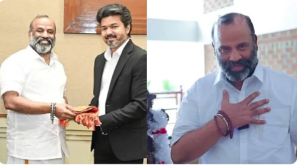 முதல்வர் விஜயுடன் பிரேம் குமார்